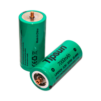 Cellule cylindrique Lifepo4 32700 7Ah 2C 3.2V, batterie haute puissance pour véhicule électrique et système de stockage d'énergie solaire