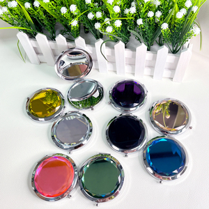 Low Moq Private Label Foldable Small Vanity <strong>Mirror</strong> Irregular Dual Side <strong>Magnifying</strong> Cosmetic <strong>Mirror</strong> - Product Image 5