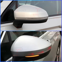 TMPRO Luz Intermitente LED Ámbar para Espejo Retrovisor, Indicador de Señal de Giro para VW TIGUAN MK2 2017-2021/Touareg MK3 2019+, Lámpara de Modificación Automotriz