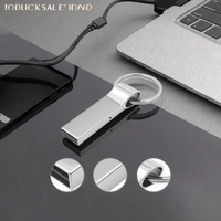 Flashdisk Mini Metal 16gb USB 2.0  4gb 8gb 32gb 64gb 128gb dengan logo