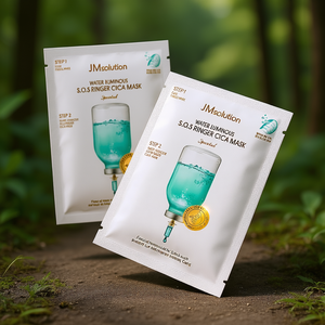 Masque facial en feuille JMsolution Water Luminous S.O.S Ringer Cica, soin quotidien pour tous types de peaux - Product Image 3