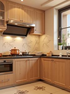 Meubles de <span class=keywords><strong>cuisine</strong></span> verts sur mesure, design <span class=keywords><strong>moderne</strong></span> et minimaliste, armoires de <span class=keywords><strong>cuisine</strong></span> modulaires à finition brillante avec comptoir en quartz - Product Image 3