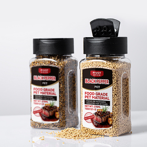 Venta al por Mayor <span class=keywords><strong>de</strong></span> Frascos <span class=keywords><strong>de</strong></span> Plástico Ecológicos para <span class=keywords><strong>Especias</strong></span> <span class=keywords><strong>y</strong></span> <span class=keywords><strong>Condimentos</strong></span>, Envases Cuadrados <span class=keywords><strong>de</strong></span> PET <span class=keywords><strong>de</strong></span> 275 ml para <span class=keywords><strong>Especias</strong></span> <span class=keywords><strong>y</strong></span> Pimienta - Product Image 2