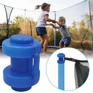 <span class=keywords><strong>Trampoline</strong></span> tuyau en acier couvercle supérieur pôles remplacer les pièces capuchons PP saut lit couvre remplaçable pour boîtier fournitures enfant - Product Image 2