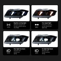Conjunto de Faros Delanteros para BMW E90 05-12, Modificados con Nuevos Faros LED, Luces de Circulación Diurna e Intermitentes