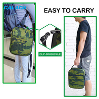 Sac Isotherme de Repas Vert Camouflage pour Enfants, Idéal pour Boîte à Lunch – Vente Chaude Direct Usine, Magnifique Sac Isotherme pour Aliments