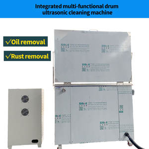Unité de lavage à ultrasons Nettoyeur à <span class=keywords><strong>tambour</strong></span> rotatif Laveuse de pièces industrielles avec nettoyage à haute fréquence, efficace et écologique - Product Image 5