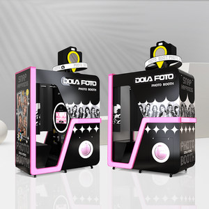 Kustomisasi Stan Foto All-in-one Stan foto Stan Stan foto koin dioperasikan Selfie Shell cetak Selfie kandang otomatis - Product Image 2