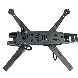 X-Shape 450Mm Arm 10 Inch Carbon Fiber FPV <b>Drone</b> Frame Durable Airframe DIY Assembly <b>Accessories</b> For Racing Quadcopters UAV Mult - Product Image 1