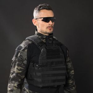Gilet tactique de protection avec porte-plaques Molle - Product Image 6