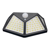 Lampe solaire murale extérieure moderne à détecteur de mouvement, énergie solaire, sécurité, éclairage d'urgence, étanche, jardin, maison, LED, lampe solaire murale
