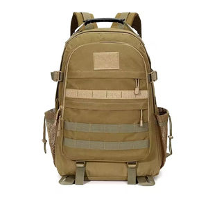 Mochila Táctica Unisex de Gran Capacidad, 45L, Camuflaje, Poliéster Impermeable 900D Oxford, Sistema Molle, Anti-Robo, para Senderismo - Product Image 1