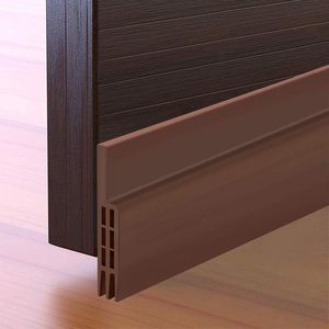 Joint d'étanchéité <span class=keywords><strong>de</strong></span> bas <span class=keywords><strong>de</strong></span> porte auto-adhésif <span class=keywords><strong>de</strong></span> haute qualité en TPE, coupe-froid et insonorisant pour économie d'énergie, pour maison et bureau - Product Image 1