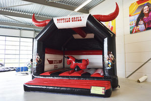Castillo Inflable Thomas Train, Casa <span class=keywords><strong>de</strong></span> Brinco con Tobogán y Piscina <span class=keywords><strong>de</strong></span> Pelotas para Uso en Exteriores, <span class=keywords><strong>Material</strong></span> <span class=keywords><strong>de</strong></span> PVC, Incluye Soplador, 5.5x5m, 2-3 Personas - Product Image 6