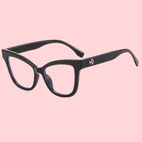 Lunettes optiques œil de chat tendance pour femmes, anti-lumière bleue, pour la lecture et la photographie de rue