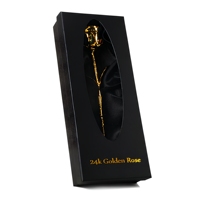 Rosa Natural Chapada en Oro de 24K Hecha a Mano, Regalo Ecológico y Duradero - 100% Natural, Edición Navideña Directo de Fábrica