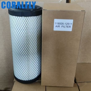 Filtro de Aire para Camiones de Trabajo Pesado 119005-12511 P822768 RS3988 SA16059 - Product Image 1