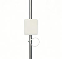 Antena de Panel de Pared de 2400 MHz y 10 dBi, Antena Direccional Plana para Exteriores de Alta Ganancia de 2.4 GHz para Wi-Fi, WLAN, AP, Puente Inalámbrico