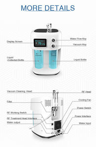Venta al por mayor Aqua Jet Peel Facial Machine <span class=keywords><strong>Precio</strong></span> bajo Diamond Microdermoabrasion para blanquear la piel UK Plug Spray Gun para la nariz - Product Image 2