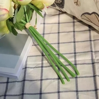 33cm 5 Têtes Pivoine Bouquet De Soie Fleur De Mariage Chine Fleurs Artificielles Petit Bouquet Pivoine Fleur Artificielle