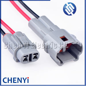 ขั้วต่อกันน้ำแบบ 2 ขา ตัวผู้หรือตัวเมีย สำหรับรถยนต์ ซีรีส์ MT พร้อมปลั๊กสายไฟ 6180-2321 6187-2311 - Product Image 1