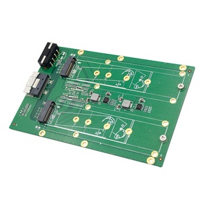 Linkreal LRNVF512 SFF-8654至2端口M.2 M密钥NVMe适配器卡 - Product Image 2