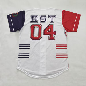 เสื้อเจอร์ซีย์เบสบอลระเหิดเสื้อเบสบอลแบบกำหนดเองสำหรับทุกเพศ - Product Image 5