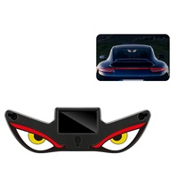 Nouvelle Lampe LED Décorative Sans Fil à Énergie Solaire Effet « Demon Eye » pour Voiture 2026 – Lumière d'Ambiance pour Vitre Arrière Disponible en Quatre Couleurs