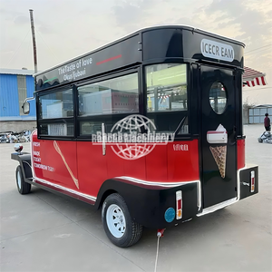 Camions de restauration rapide mobiles en acier inoxydable personnalisés pour la vente de fruits de mer et de snacks, entièrement équipés, cuisine complète, garantie 2 ans - Product Image 1