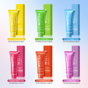 OEM BIOAQUA Wholesale Private Label <strong>Watermelon</strong> Fruit Extract-based Professional Whitening <strong>Toothpaste</strong> and Oral Care <strong>Toothpaste</strong> - Product Image 5