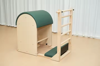 Barra de Pilates de Madera de Arce, Ecológica, Integrada, para Ejercicios Corporales