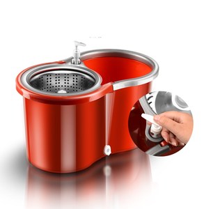 Có Thể Tháo Rời Ly Tâm Xoay Quay Ma Thuật Lau 360 Sợi Nhỏ Làm Sạch Cơn Lốc Xoáy Quay Xô Lau Với Thép Không Gỉ Wringer - Product Image 4