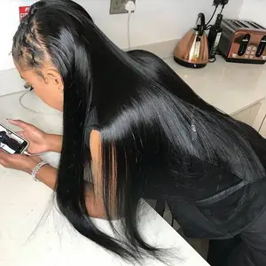 Fasci brasiliani dei capelli umani del grado 100% di Amanda 10A 11A, capelli brasiliani vergini all'ingrosso non trattati, capelli allineati cuticola vergine