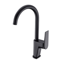 Robinet de cuisine en cuivre avec cartouche céramique pour eau chaude/froide, idéal pour éviers de cuisine, balcons et lavoirs