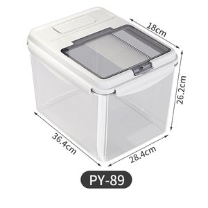 Chenyi Récipients <span class=keywords><strong>de</strong></span> stockage en <span class=keywords><strong>plastique</strong></span> <span class=keywords><strong>de</strong></span> grande capacité Boîte <span class=keywords><strong>de</strong></span> <span class=keywords><strong>rangement</strong></span> polyvalente en <span class=keywords><strong>plastique</strong></span> pour cuisine Boîte <span class=keywords><strong>de</strong></span> <span class=keywords><strong>rangement</strong></span> <span class=keywords><strong>de</strong></span> grains <span class=keywords><strong>hermétique</strong></span> en <span class=keywords><strong>plastique</strong></span> - Product Image 5