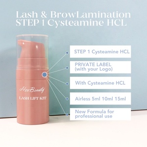 CYSTEAMINE Formula 5-8min loción <span class=keywords><strong>permanente</strong></span> rápida sin olor vegano laminado <span class=keywords><strong>permanente</strong></span> <span class=keywords><strong>para</strong></span> cejas ácido tioglicólico <span class=keywords><strong>Kit</strong></span> de levantamiento de <span class=keywords><strong>pestañas</strong></span> sin ácido - Product Image 2