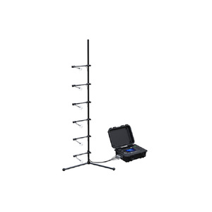 Anémomètre portable multicanal JTR28Z-A, transmission de données en temps réel sans fil 4G, type tour, en alliage d'aluminium - Product Image 3