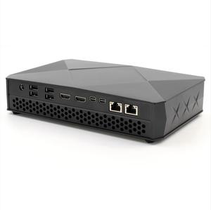 Mini PC Core I7-8709G con Radeon <span class=keywords><strong>RX</strong></span> <span class=keywords><strong>Vega</strong></span> <span class=keywords><strong>M</strong></span> <span class=keywords><strong>GL</strong></span>, LAN Gigabit Dual, Pantalla Cuádruple 4K, Mini Computadora con Windows 11 - Product Image 2