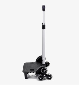 Carrito de Mano con 6 Ruedas, Telescópico y Plegable, con Accesorio para Mochila Escolar, para Viajes, Compras y Manejo de Equipaje - Product Image 3