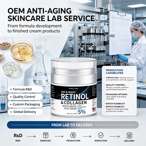 ครีมบำรุงผิวหน้าเรตินอลสูตรเฉพาะ ผสมคอลลาเจนและวิตามินอี รับผลิตแบบ OEM ODM - Product Image 5