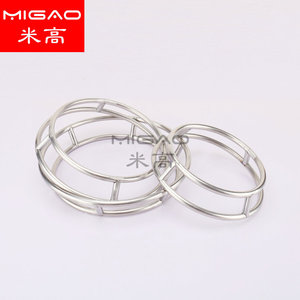 Estante para ollas de tubo redondo de acero inoxidable Migao, estante de almacenamiento de cocina multifunción engrosado para ollas de tamaño grande, mediano y pequeño - Product Image 2