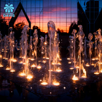 Fuente Vertical con Animación 3D, Acero Inoxidable 304, Diseño Moderno Ecológico, Fuente Infantil para Parques y Plazas