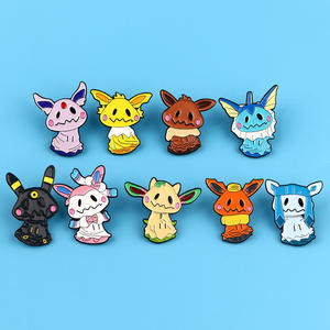 Broche en métal mignonne <span class=keywords><strong>Pikachu</strong></span> et Geng Ghost, <span class=keywords><strong>badge</strong></span> d'anime de dessin animé, épingle pour vêtements ou accessoire de sac - Product Image 4