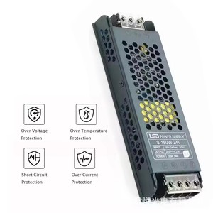 แหล่งจ่ายไฟ LED 12V 24V AC DC คอนเวอร์เตอร์แบบช่องสัญญาณเดียว สำหรับไฟ LED Strip 1-50W แรงดันไฟฟ้าขาเข้า 220V - Product Image 3