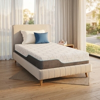 Moderne Hybrid-Latex-Gel-Memory-Foam-Taschenfederkernmatratze – Weicher, kühlender Schaumstoff, abnehmbarer Bezug, 20 cm Dicke, Massage, 10 Jahre Garantie