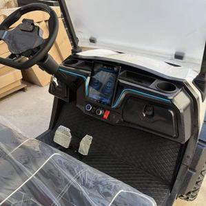 รถกอล์ฟล่าสัตว์รุ่นใหม่ล่าสุดปี 2025 แบตเตอรี่ลิเธียม 24V  2/4/6 ที่นั่ง  สำหรับขับขี่ออฟโรดและบนถนนได้  รถกอล์ฟไฟฟ้ามอเตอร์ 5KW รับน้ำหนักได้ 300 กก. - Product Image 5