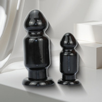 Dildo géant noir de 95 cm, plug anal extra-large et épais, jouet pour fisting, surdimensionné pour hommes, utilisation anale relaxante