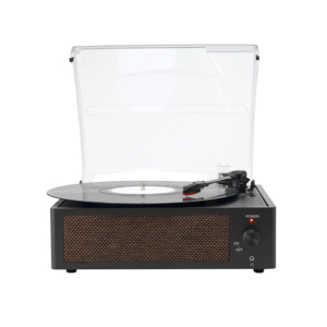 Retro ghi vinyl bàn xoay Vali <span class=keywords><strong>Bluetooth</strong></span> Vinyl Player với loa đôi - Product Image 1