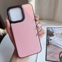 Étui de luxe pour iPhone en cuir multicolores, accessoires pour téléphone portable, coque arrière pour iPhone 12 13 14 15 16 17 18 Pro Max