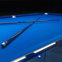 Table de salle à manger à pieds droits sans fil, Table de billard pliante de 9 pieds